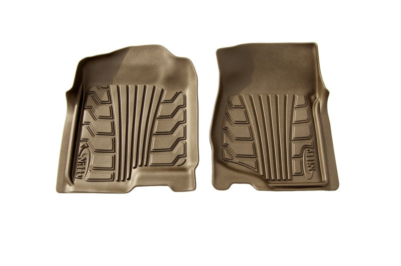 Lund 08-10 Nissan Titan Catch-It Floormat Front Floor Liner - Tan (2 Pc.)