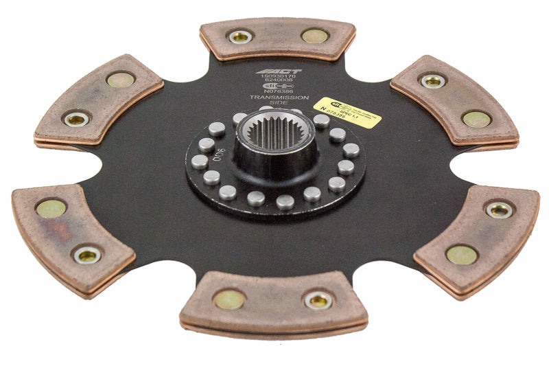 ACT Nissan 280ZX 6 Pad Rigid Race Disc