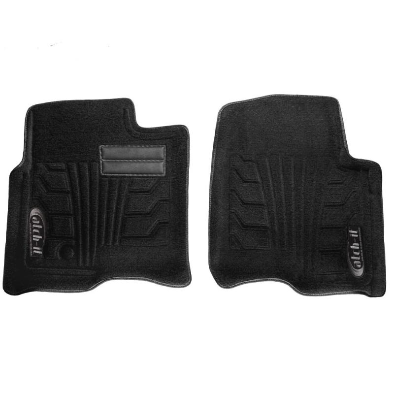 Lund 08-10 Nissan Titan Catch-It Carpet Front Floor Liner - Black (2 Pc.)