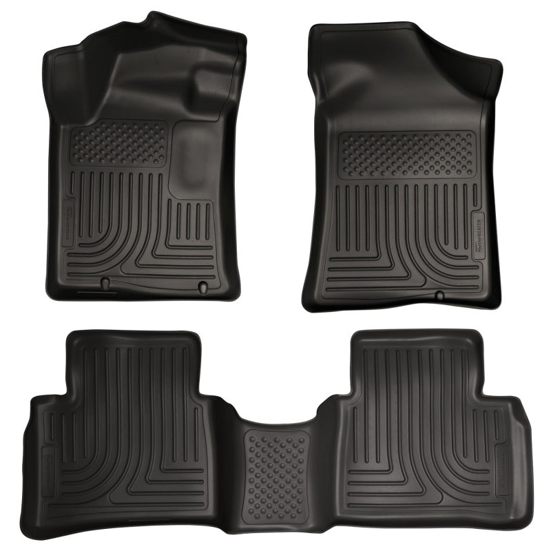 Husky Liners 13 Nissan Altima WeatherBeater Front & 2nd Seat Black Floor Liners