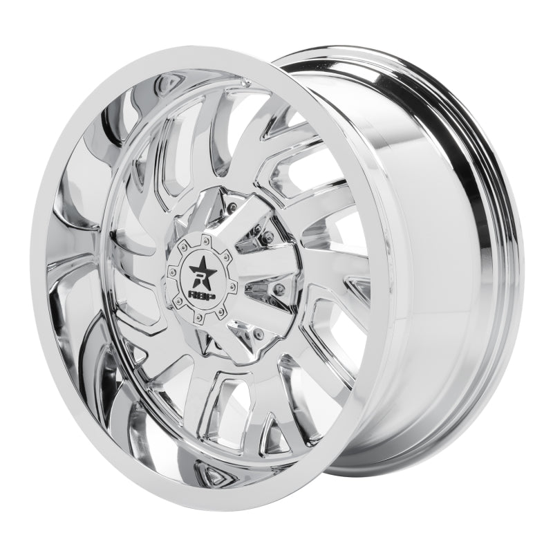 RBP 65R Glock 20x10 6x139.7 BP / 6 BS 10mm Offset 78mm CB (Hub Centric) Chrome Wheel