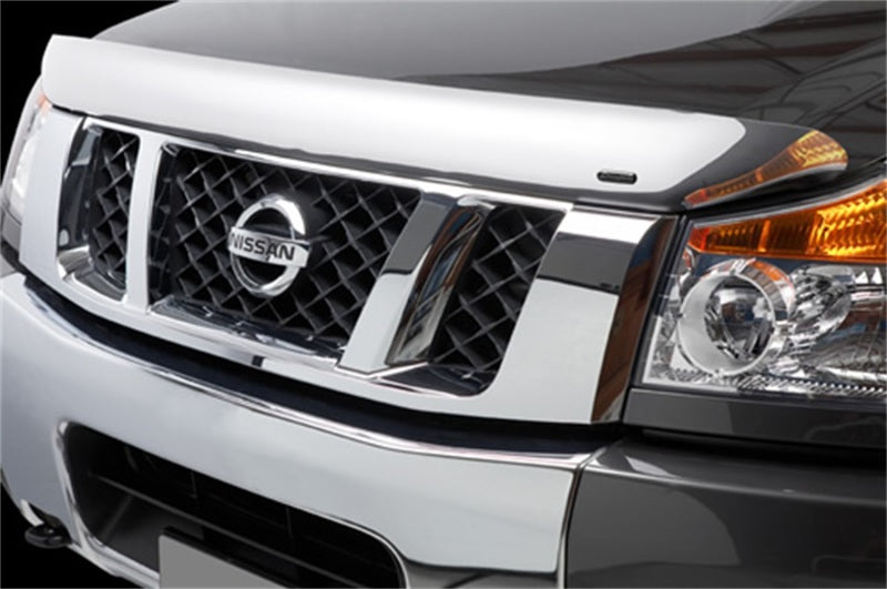 Stampede 2005-2015 Nissan Armada Vigilante Premium Hood Protector - Chrome