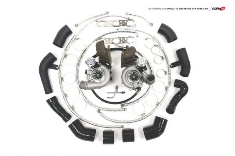 AMS Performance Nissan GT-R (CBA)/12+ Nissan GT-R Omega 12 Bolt On Turbo Kit (Core Req)