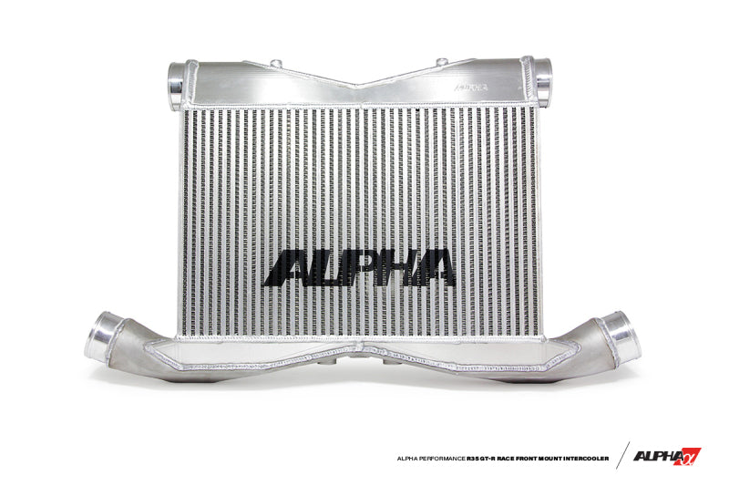 AMS Performance Nissan GT-R Alpha Race Front Mount Intercooler w/Logo