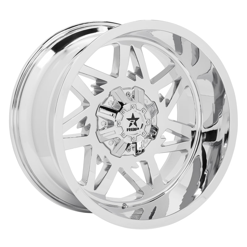 RBP 71R Avenger 22x12 6x139.7 BP / 4.75 BS -44mm Offset 78mm CB (Hub Centric) Chrome Wheel