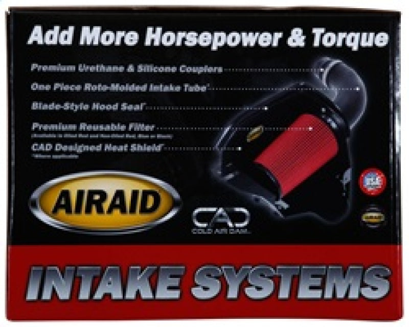 Airaid Nissan Titan/Armada CAD Intake System w/o Tube (Oiled / Red Media)