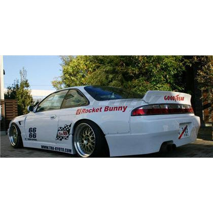 GReddy 94-98 Nissan 240SX/Silvia S14 Rocket Bunny Rear Wide Panel Over-Fenders Ver. 1 - FRP *Only*