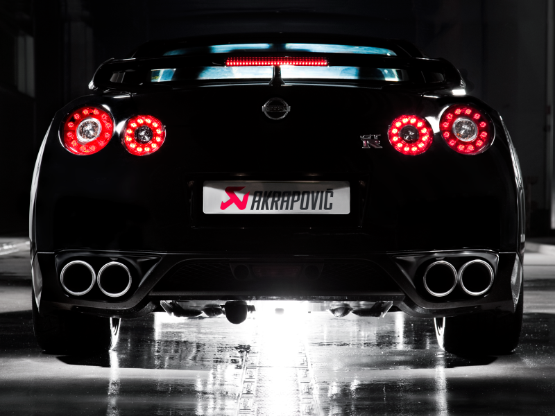 Akrapovic Nissan GT-R Evolution Line Cat Back (Titanium) (Req. Tips)