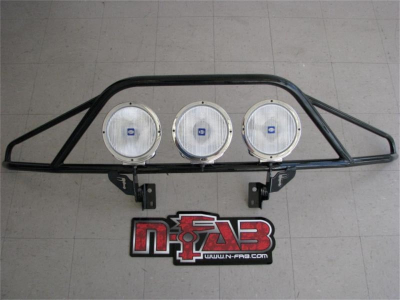 N-Fab Pre-Runner Light Bar 05-14 Nissan-Suzuki Frontier/Equator/Ext. Cab - Tex. Black