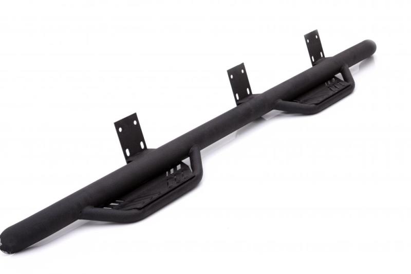 Lund 04-17 Nissan Titan King Cab Terrain HX Step Nerf Bars - Black