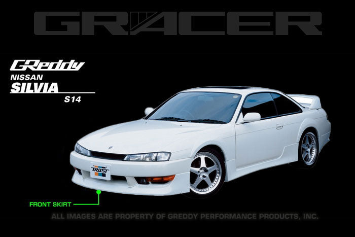 GReddy 97+ Nissan 240SX JDM (MC) Front Lip Spoiler  **Must ask/call to order**