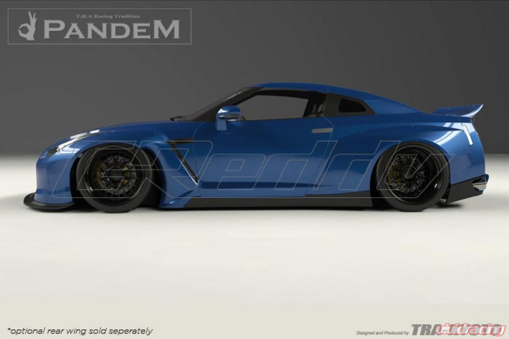 GReddy Nissan GTR R35 Version 2 Padem X Rocket Bunny Rear Under Diffuser