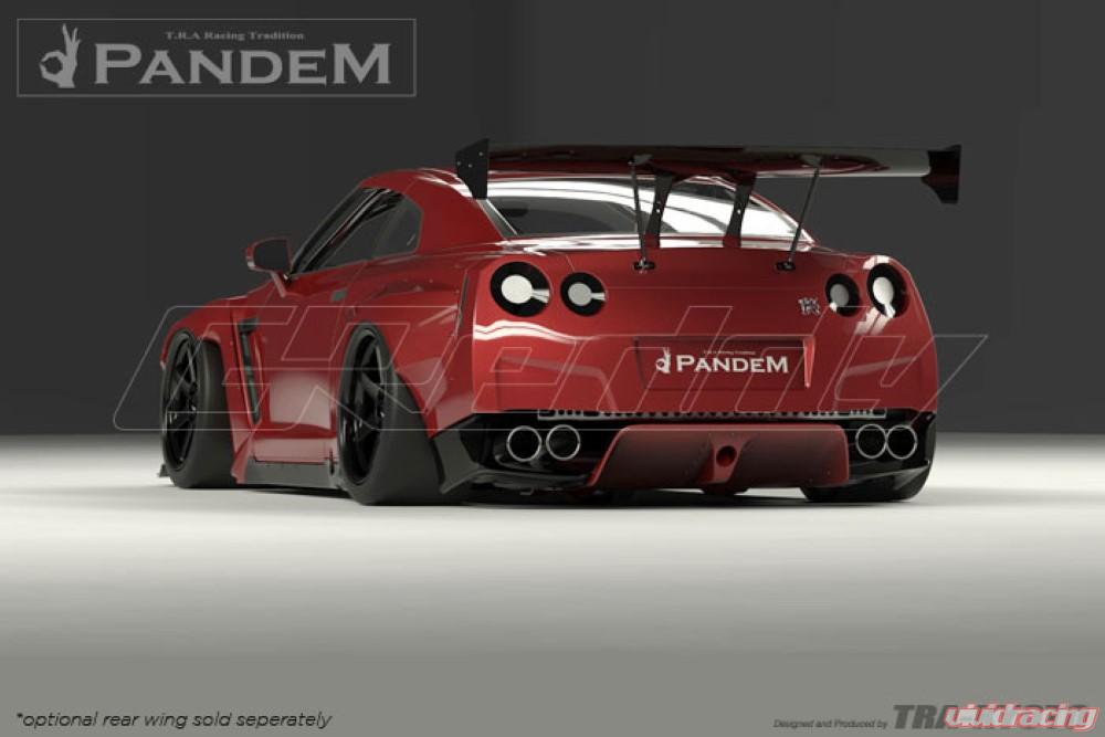 GReddy Nissan GTR R35 Version 2 Padem X Rocket Bunny Rear Under Diffuser